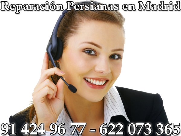 Contacto Reparacion Persianas en Madrid 91 424 96 77 - 622 073 365